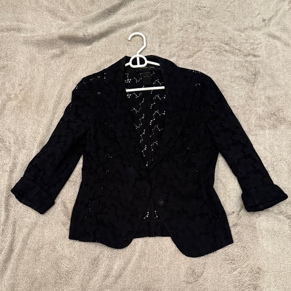 LONDONJEAN eyelet summer jacket